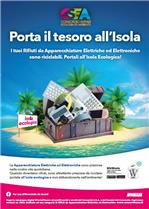CAMPAGNA RAEE - PORTA IL TESORO ALL'ISOLA